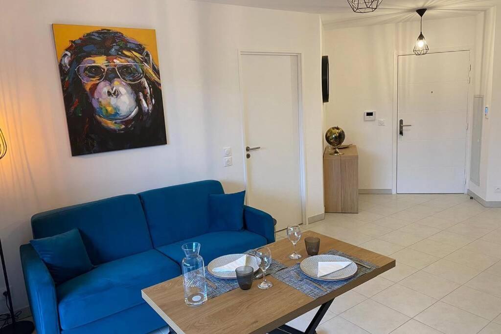 Deux Pieces Moderne Et Chaleureux Appartement Saint-Laurent-du-Var Buitenkant foto